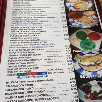 La Pupusa Factory - Menu - Latin American Near Me - Hialeah, Florida
