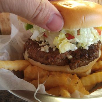 Dog House - The Blue cheese burger - Burgers Near Me - Campobello, South Carolina