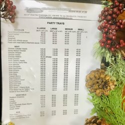 CABALEN SWEETS MENU