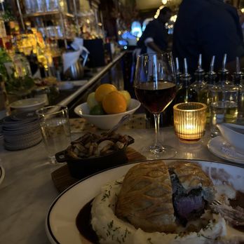 Gage & Tollner - Beef Wellington, Mushrooms - American Near Me - Brooklyn, New York Gage & Tollner - Beef Wellington, Mushrooms - American Near Me - Brooklyn, New York