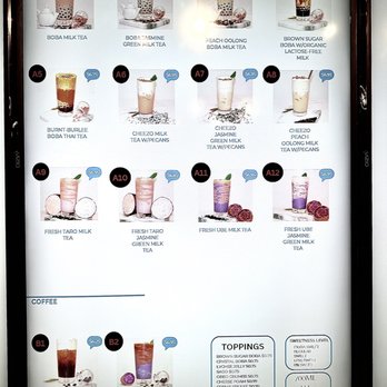 Smoove Tea - Menu - Bubble Tea Near Me - Chula Vista, California