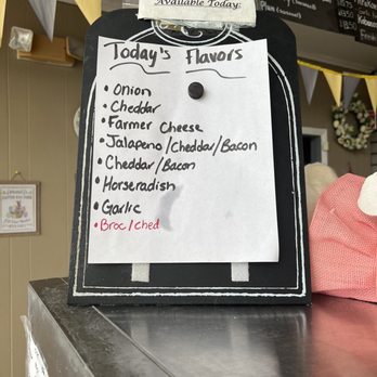 Helena Specialty Pierogies - Their flavors of the day - Specialty Food Near Me - Kerhonkson, New York