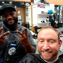 Dane's Barber Shop - Biloxi - Great way to start one's Friday morning! A haircut and a hot shave!