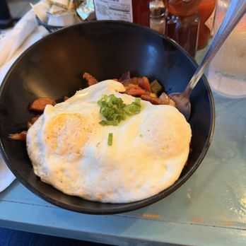 Two Chicks Café - CBD - Breakfast Grits Bowl - Breakfast & Brunch Near Me - New Orleans, Louisiana Two Chicks Café - CBD - Breakfast Grits Bowl - Breakfast & Brunch Near Me - New Orleans, Louisiana