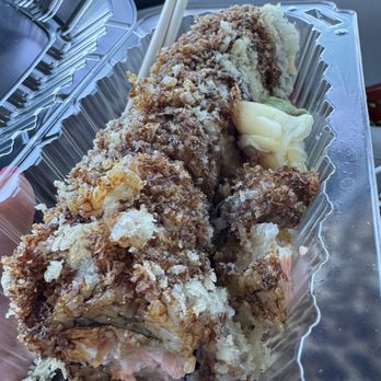 Super Sushi - Double Crunchy Salmon Roll - Sushi Bars Near Me - Carlsbad, California