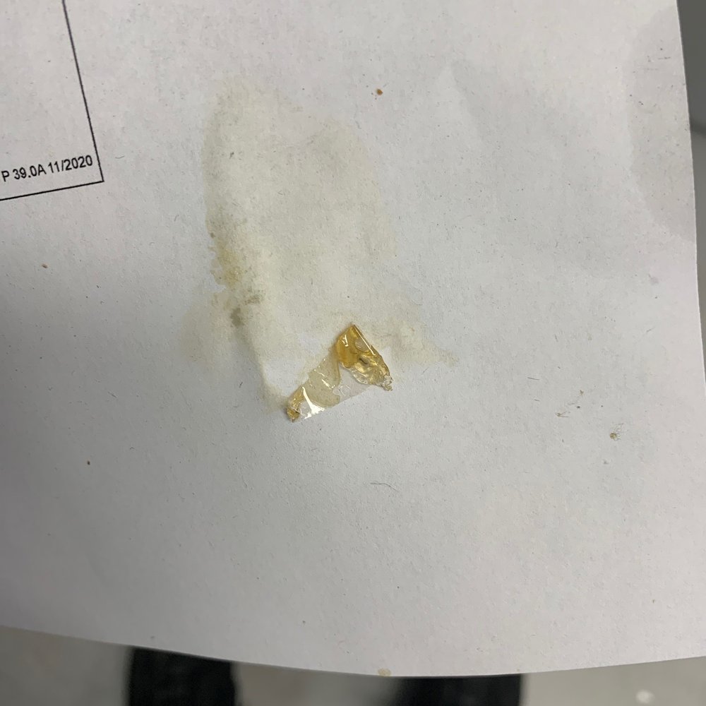 I spit it out....this is the plastic in my coffee cup...like when u open a pack of duck sauce kind of plastic ...I'm done with fast food I spit it out....this is the plastic in my coffee cup...like when u open a pack of duck sauce kind of plastic ...I'm done with fast food