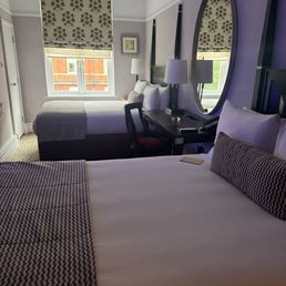 How a double bedroom looks like