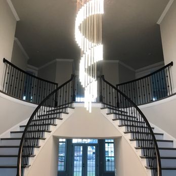 Wiretech Company - Chandelier Lift Installation With 300 Pound Fixture - Lighting Fixtures & Equipment Near Me - Raleigh, North Carolina