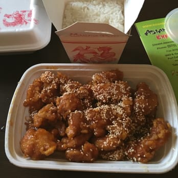 Asian Grill Express - White rice and sesame chicken - but no fork. :( - Chinese Near Me - Fort Collins, Colorado Asian Grill Express - White rice and sesame chicken - but no fork. :( - Chinese Near Me - Fort Collins, Colorado