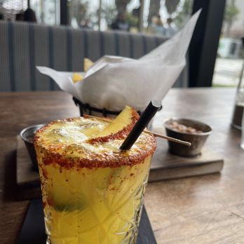 Sol Agave - Spicy mango margarita - New Mexican Cuisine Near Me - Santa Monica, California