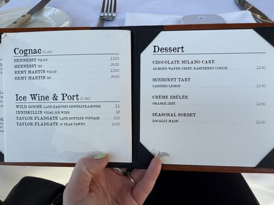 Menu photo 4 Teahouse in Stanley Park Vancouver, BC Menu photo 4 Teahouse in Stanley Park Vancouver, BC
