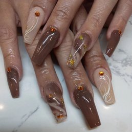 Fall nails set
