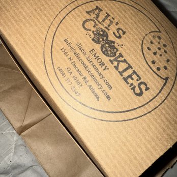 Ali's Cookies Emory - Box - Bakeries Near Me - Atlanta, Georgia