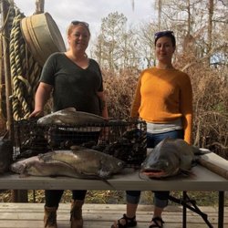Cajun Experiences - Our friends from Montana with their catch!!!