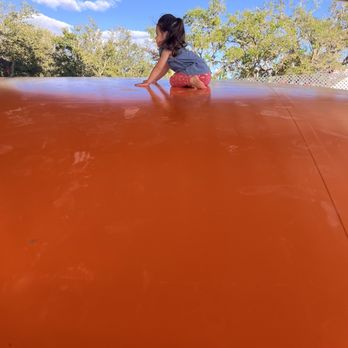 Ananda Farm - Giant pillow jumper thing! - Attraction Farms Near Me - Terra Ceia, Florida