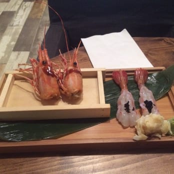 Bubblefish - Sweet Shrimp: body sashimi style and head tempura - Taiwanese Near Me - Philadelphia, Pennsylvania Bubblefish - Sweet Shrimp: body sashimi style and head tempura - Taiwanese Near Me - Philadelphia, Pennsylvania