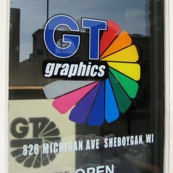 GT Graphics - Front Door Vinyl Graphic - Printing Services Near Me - Sheboygan, Wisconsin