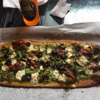 V3 Flatbread Pizza - Pesto with prosciutto pizza - Pizza Near Me - Pittsburgh, Pennsylvania