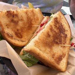 Turkey Bacon Cheddar Sandwich