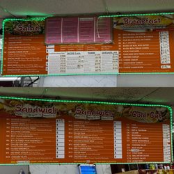 Meadows Stationary - Lots of sandwiches to choose from