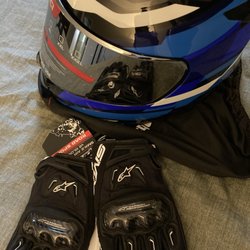 Beach Moto - Sedici Strada 3 and fresh Alpinestars Gloves