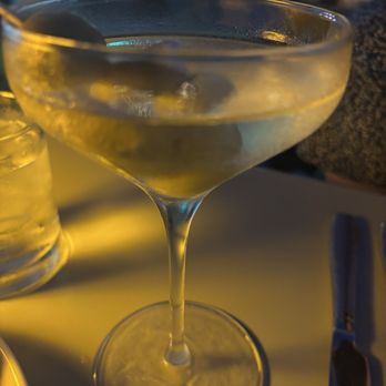 JRDN Restaurant - Dirty vodka martini, blue cheese stuffed olives - New American Near Me - San Diego, California