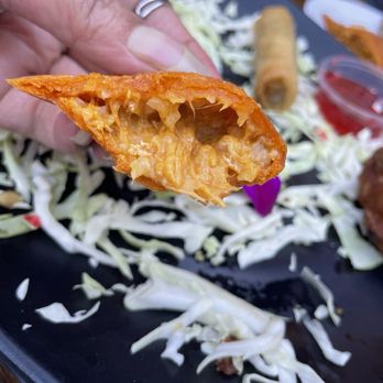 Chief’s Da Tiki Bar - Empanada....filling is too loose as if they used cream of wheat - Tiki Bars Near Me - Bonita, California Chief’s Da Tiki Bar - Empanada....filling is too loose as if they used cream of wheat - Tiki Bars Near Me - Bonita, California