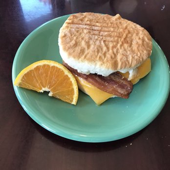 Blue Valley Bistro - Bacon egg biscuit sandwich - Coffee & Tea Near Me - Creswell, Oregon