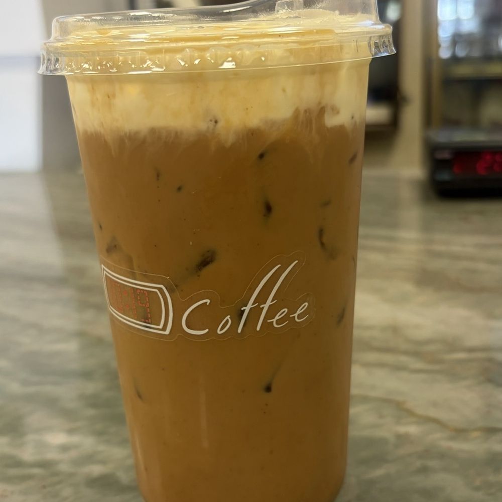 1019 Coffee - Forgot the actual name but I believe it was a carrot cake latte - Coffee & Tea Near Me - Chandler, Arizona 1019 Coffee - Forgot the actual name but I believe it was a carrot cake latte - Coffee & Tea Near Me - Chandler, Arizona