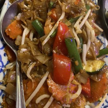 Sawasdee - Pad Khee Mao~Drunken Noodles+Shrimp! 15.95+3@Sawasdee Thai! Soquel CA Sat 3/1/25 - Thai Near Me - Soquel, California