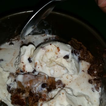 Oregano's - Half baked chocolate chip cookie dough w/ vanilla ice cream - Italian Near Me - Goodyear, Arizona Oregano's - Half baked chocolate chip cookie dough w/ vanilla ice cream - Italian Near Me - Goodyear, Arizona