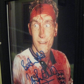 Peter Dillon's - Picture of Terry Butcher, an England Legend - Irish Pub Near Me - New York, New York