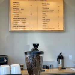Quickwater Coffee - Menu