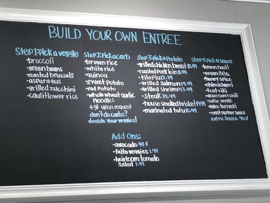 Menu photo 7 Black Market Meal Prep Orange, CA