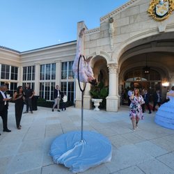 Trump International Golf Club - Attending a fundraising event, the Supercar Soirée, at the Trump International Golf Club in the West Palm Beach !