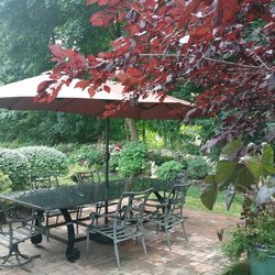 Barzetti Welding - Client added their granite top and umbrella
