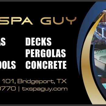 TX Spa Guy - TX Spa Guy products and services. - Hot Tub & Pool Near Me - Bridgeport, Texas TX Spa Guy - TX Spa Guy products and services. - Hot Tub & Pool Near Me - Bridgeport, Texas