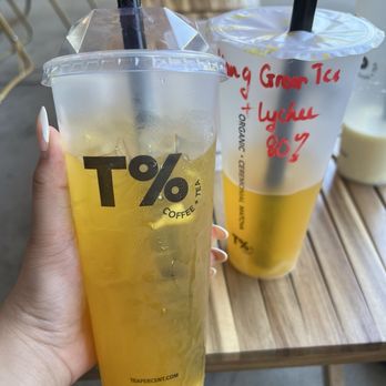 T% Coffee + Tea - Mango passion fruit green tea - Coffee & Tea Near Me - Elk Grove, California