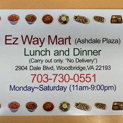EZ-Way Mart - Business HoursAnd Address