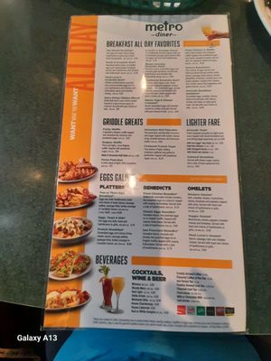 Menu photo 7 Metro Diner Chesapeake, VA Menu photo 7 Metro Diner Chesapeake, VA