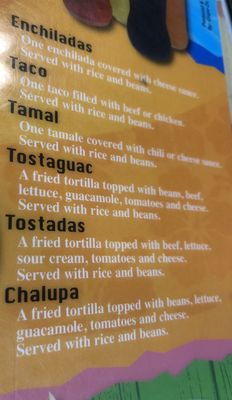 Menu photo 7 Casa Carlos Prescott, AR