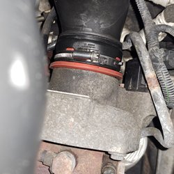 Lovering Volvo Cars Nashua - Turbo outlet/Resonator after I reinstalled it