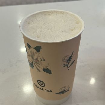 Glaze Tea - Duluth - jasmine milk tea - Bubble Tea Near Me - Duluth, Georgia