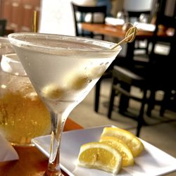 Bella Via Restaurant - Martini with blue cheese olives