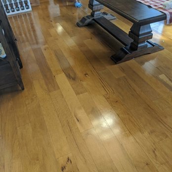O'Bryan's Carpet Cleaning - wood floor cleaning results - Carpet Cleaning Near Me