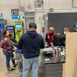 Lowe's Home Improvement - Extremely slow cashier takes well over 7 minutes just to ring up a single customer.
