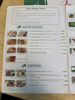 Menu photo 2 Stadium Pho Honolulu, HI