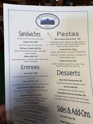 Blue Mountain Grill by null