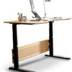 Our adjustable Sit or Stand desk actually promotes circulation & relieves stress on your back & neck muscles.