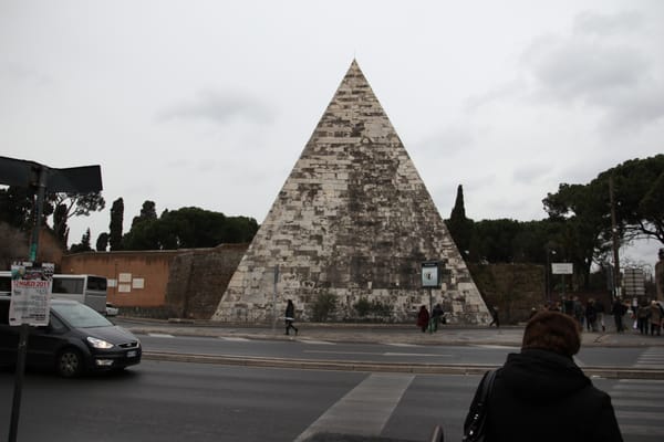 Pyramid of Caius Cestius by null